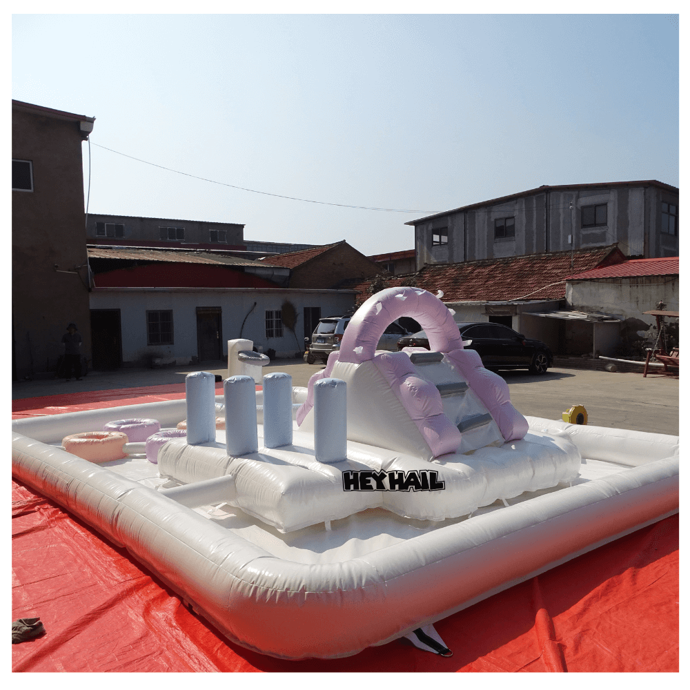 New Inflatable Playground Obstacle Course