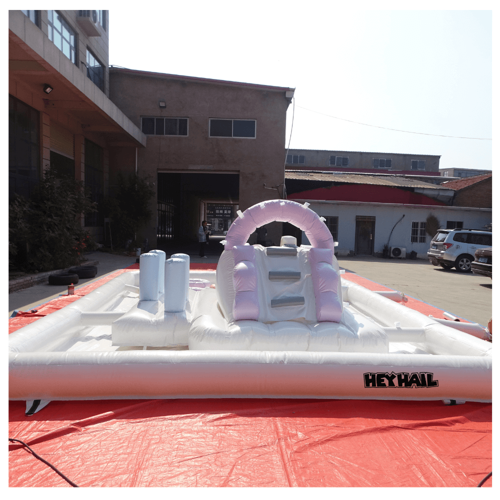 New Inflatable Playground Obstacle Course