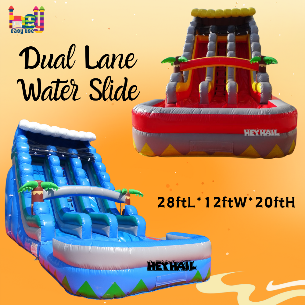 holiday theme commercial grade water slide