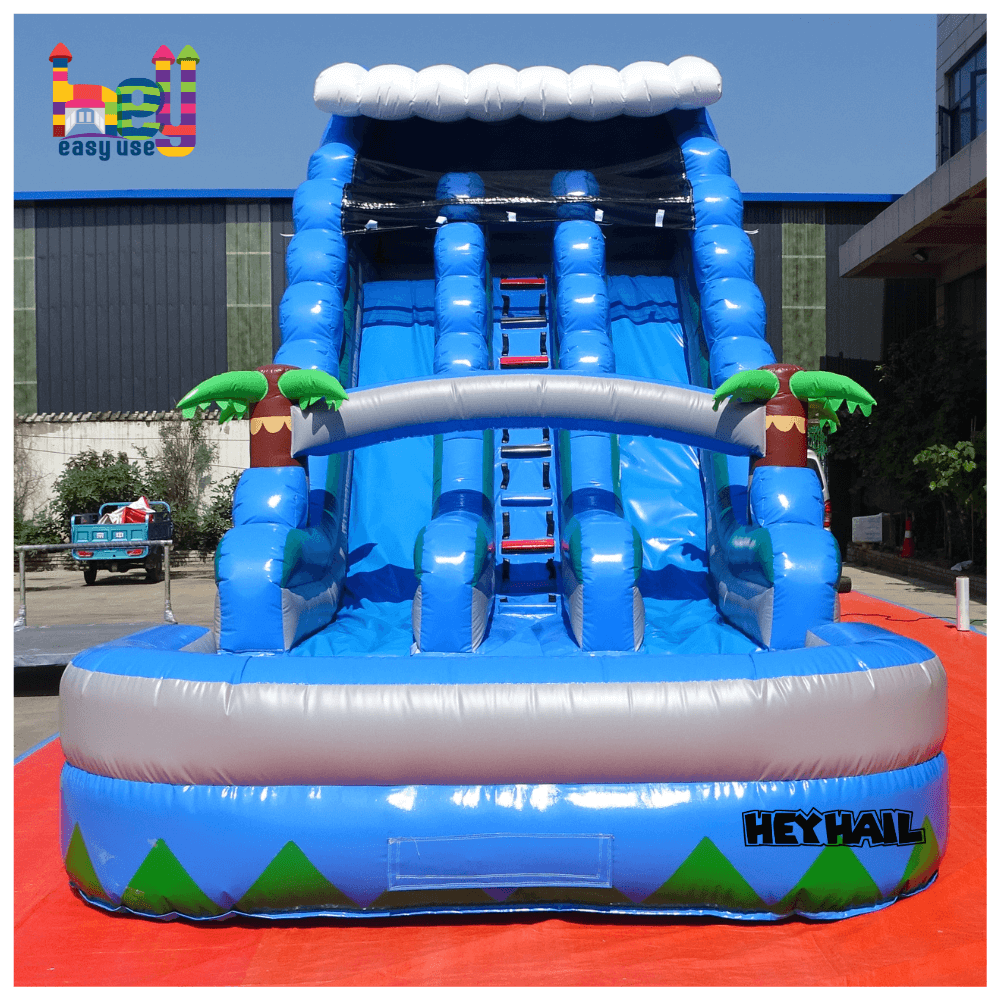 holiday theme commercial grade water slide