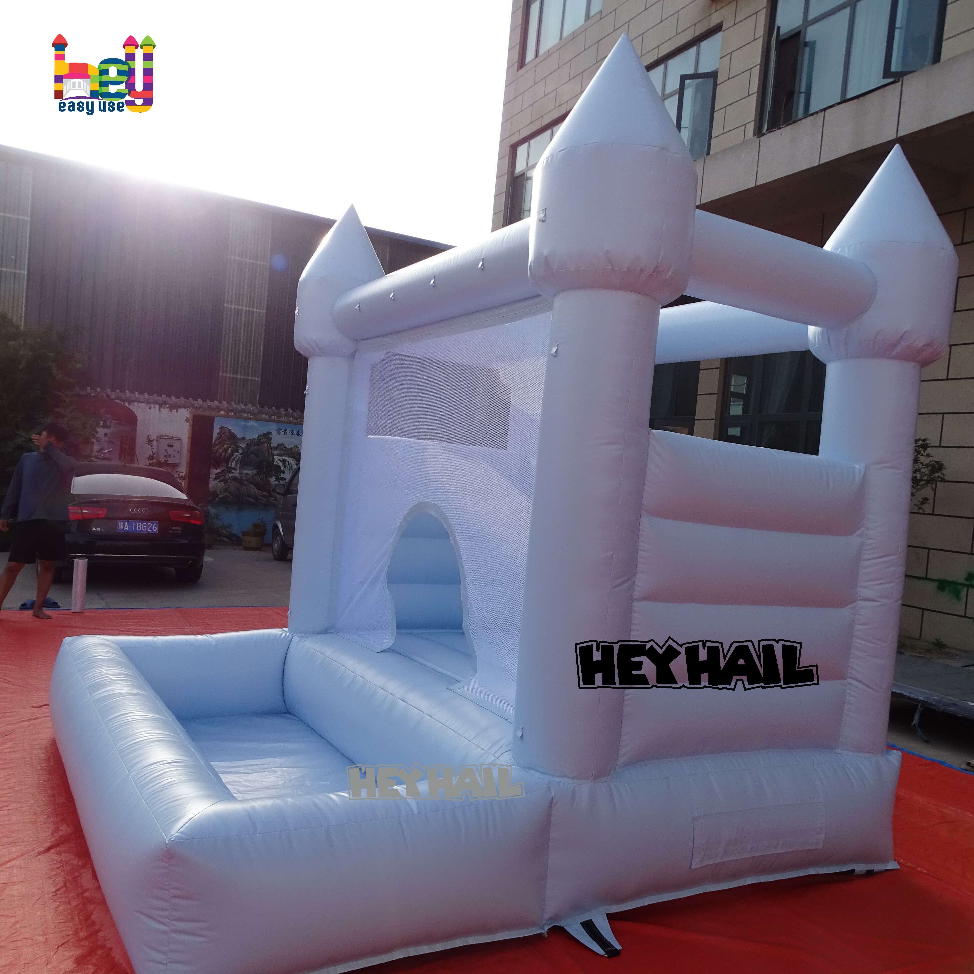 outdoor modern bounce house