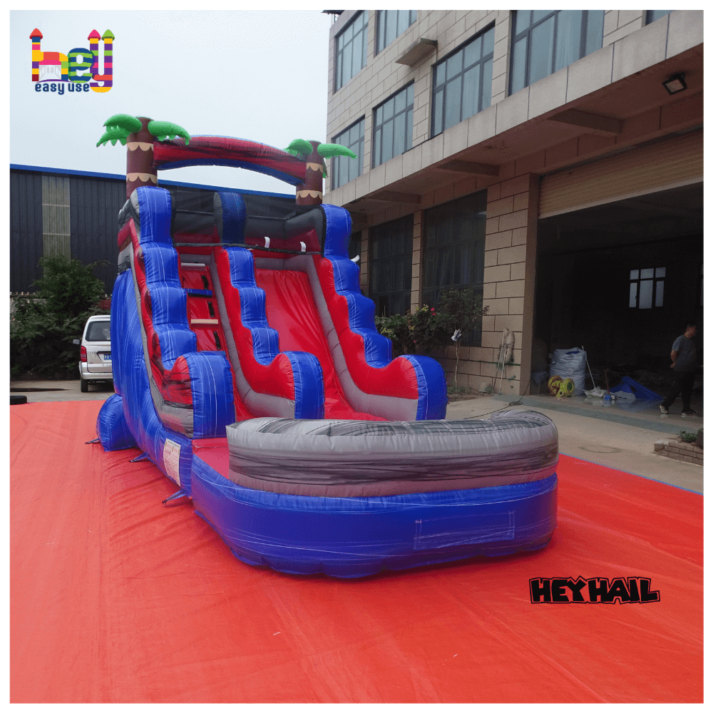 high quality PVC slide house inflatable