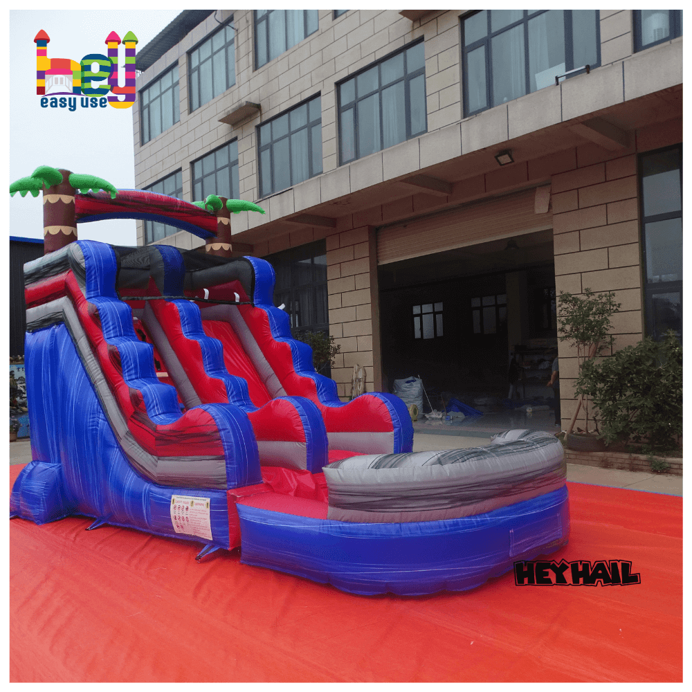 high quality PVC slide house inflatable