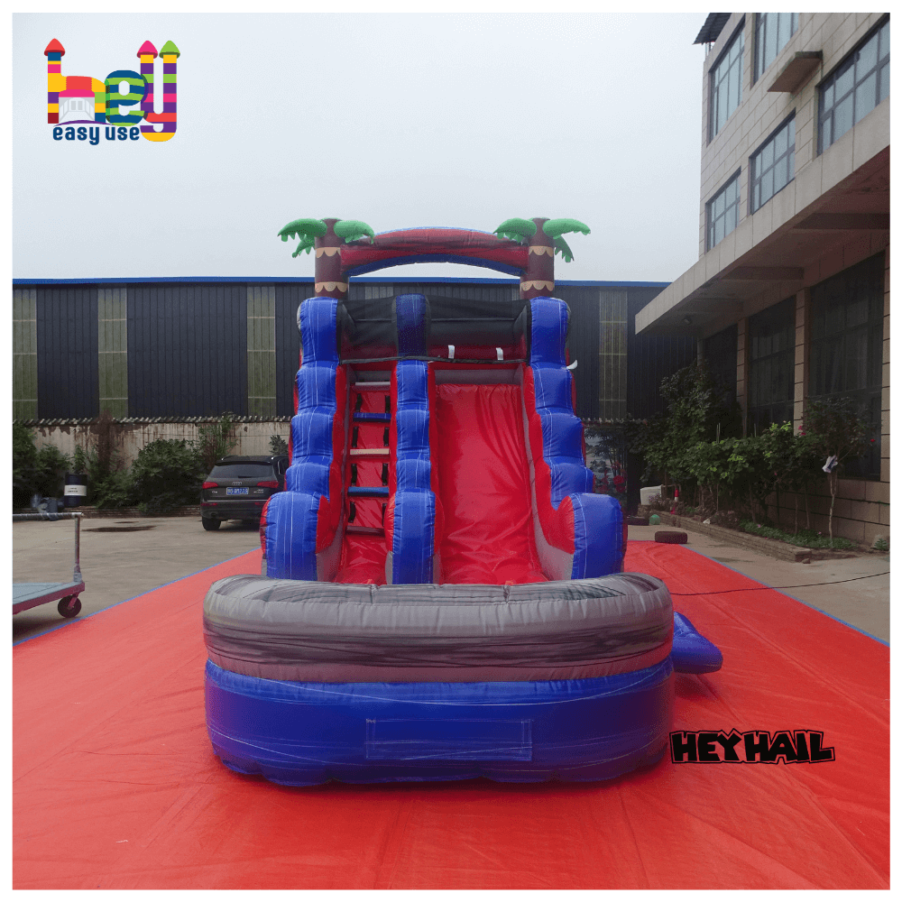 high quality PVC slide house inflatable