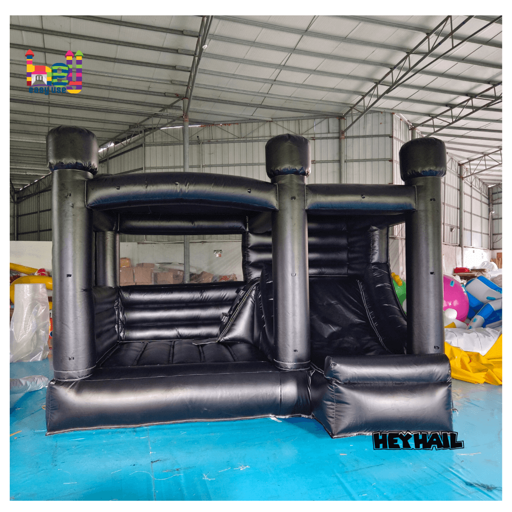 Black Bounce Houses & Inflatable Slides