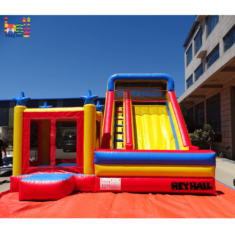 Multiplay Super Inflatable Combo Slide Bouncy Castle