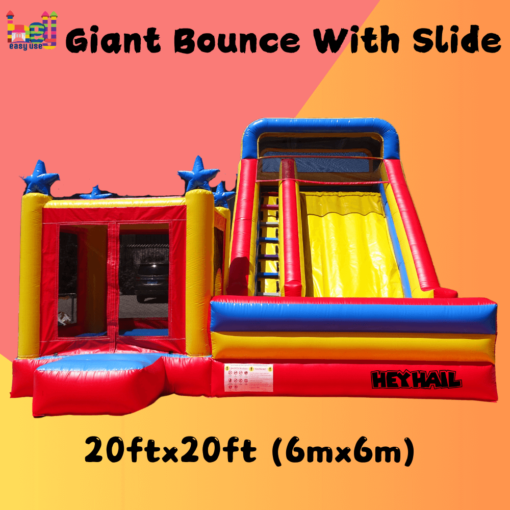 Multiplay Super Inflatable Combo Slide Bouncy Castle