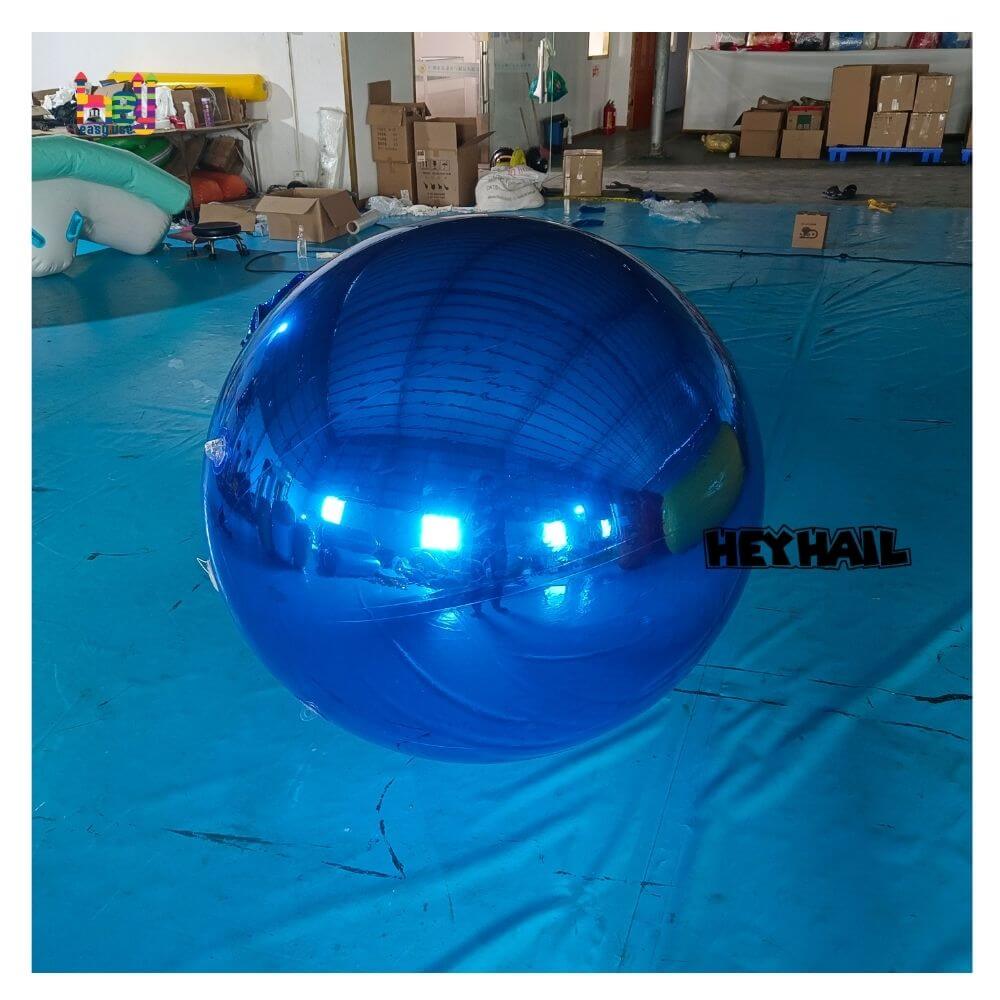 Inflatable Chrome Balls