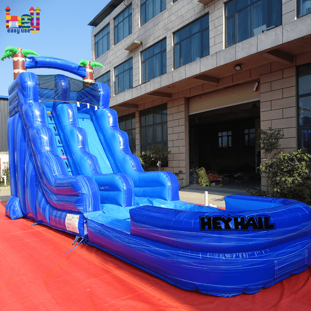 commercial grade inflatable wet/dry slide