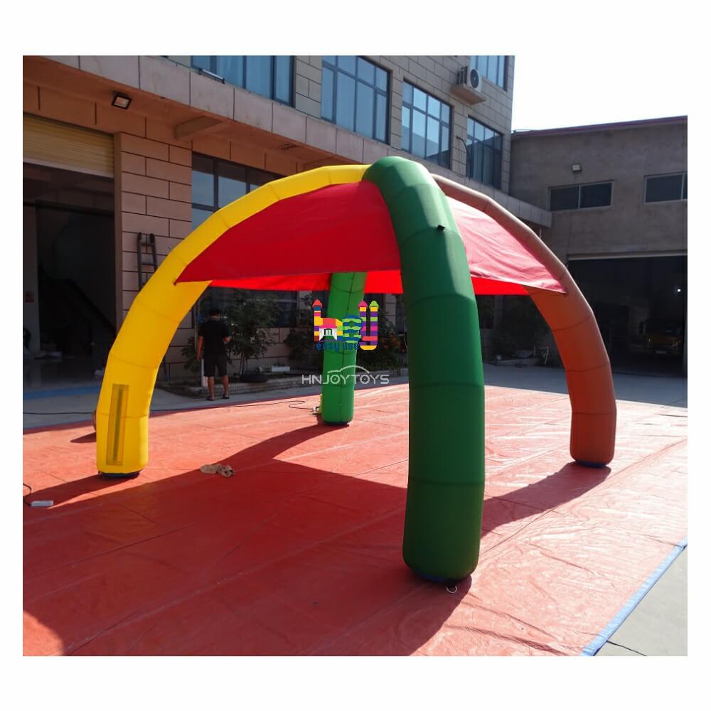 Outdoor Inflatable Advertising Spider Tents With Doors