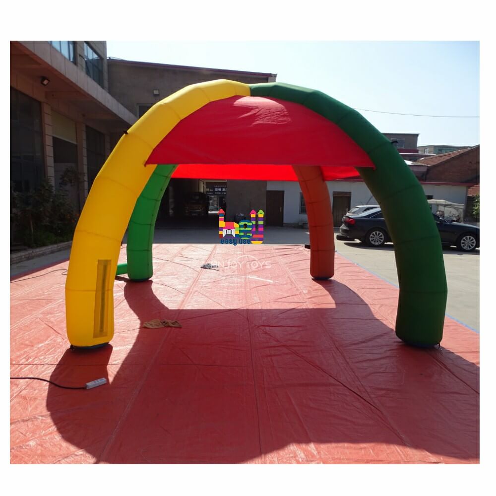 Outdoor Inflatable Advertising Spider Tents With Doors