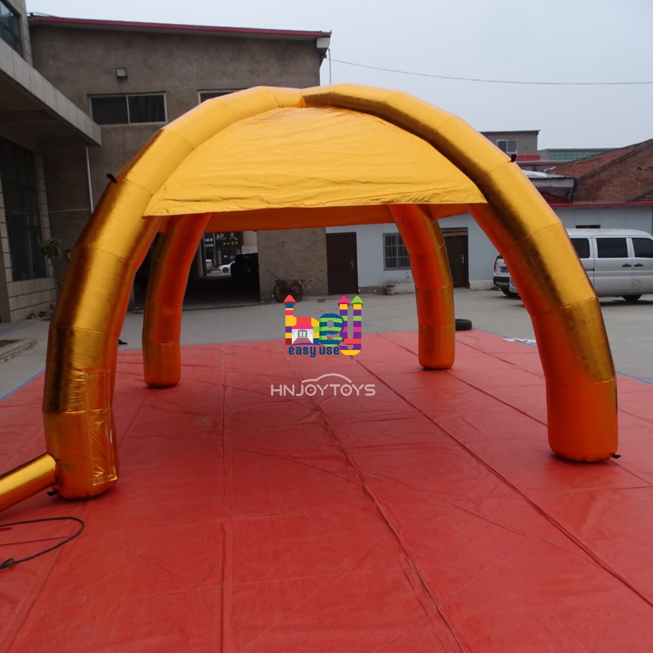 Outdoor Inflatable Advertising Spider Tents With Doors