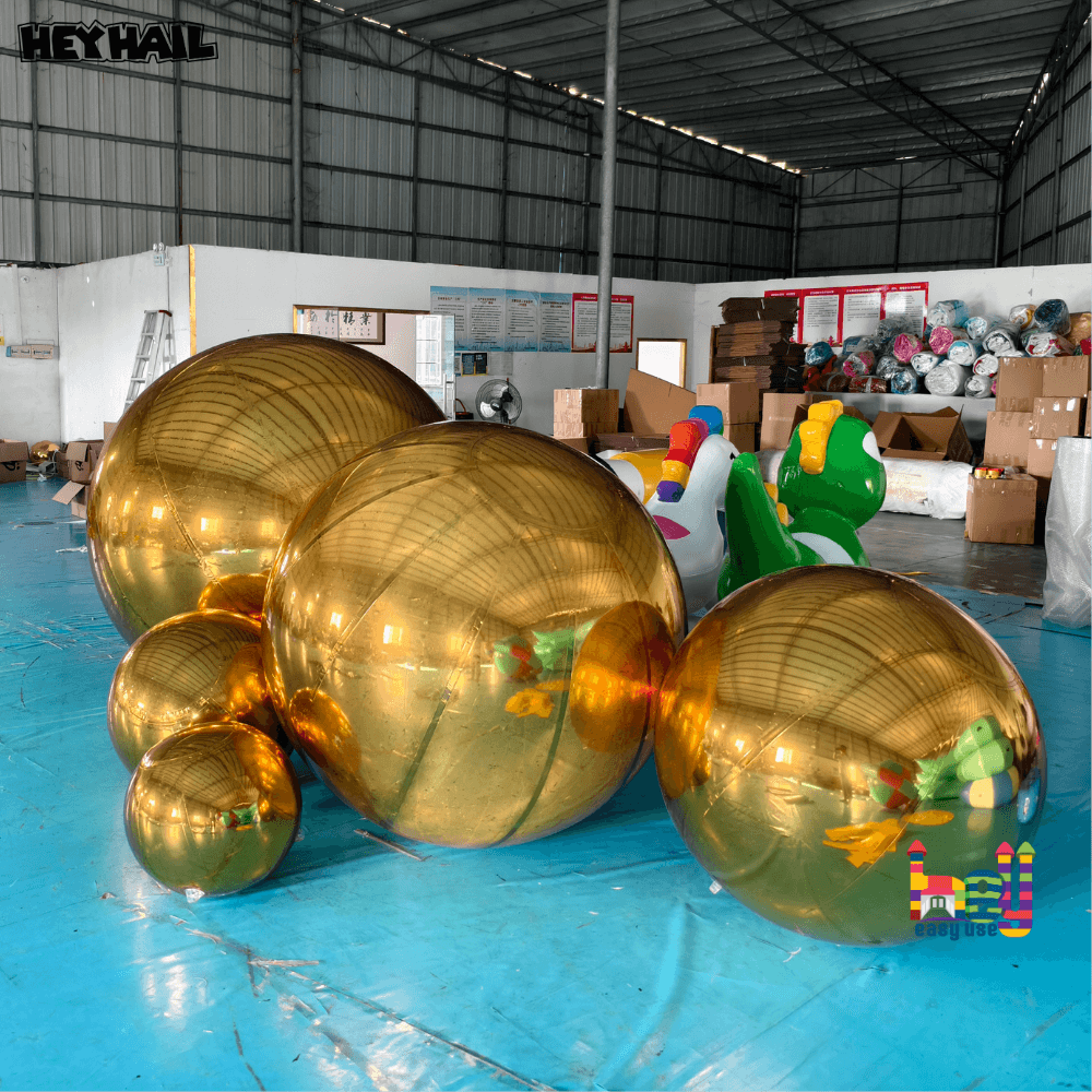 Inflatable Metallic Ball Decorative Mirror Ball 