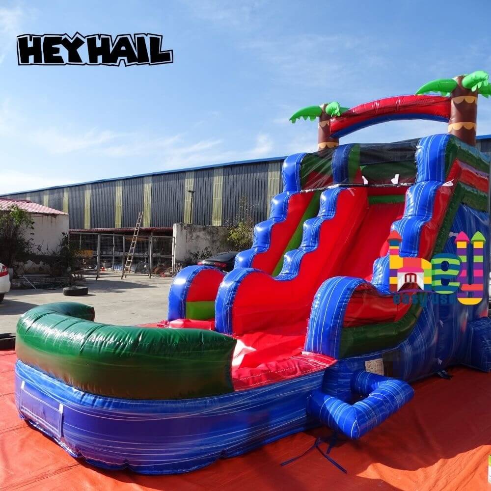 high quality PVC slide house inflatable