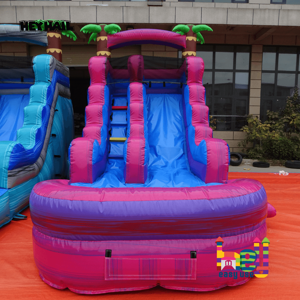 commercial grade single lane slide inflatable