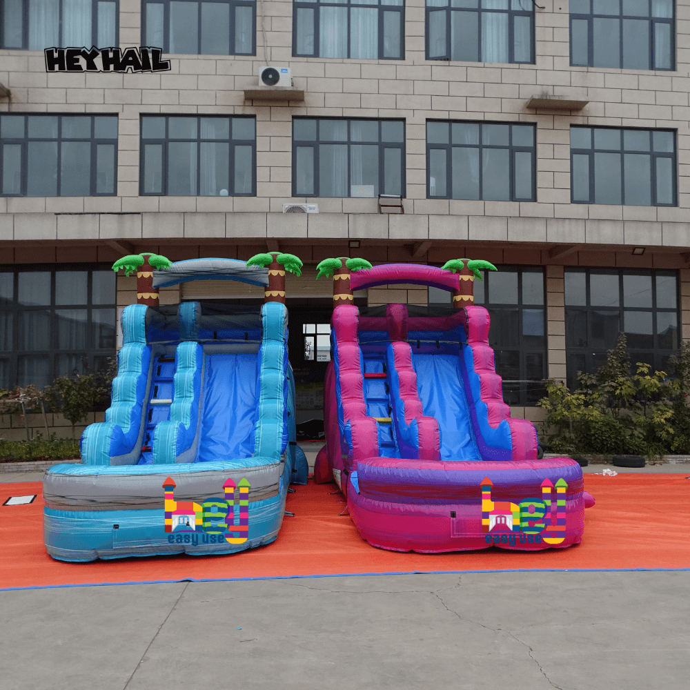 outdoor inflatable emergency slide