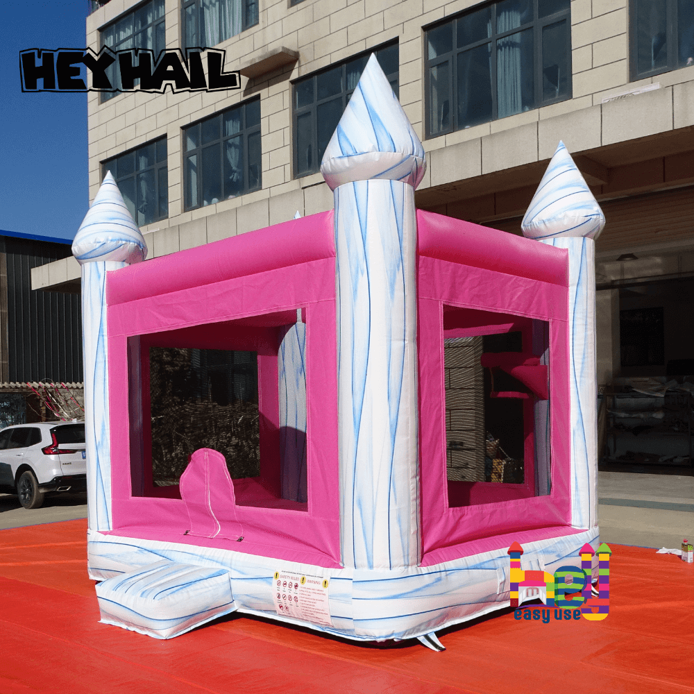 Mobile Inflatable Bounce House Castle Slide Combo For Kids