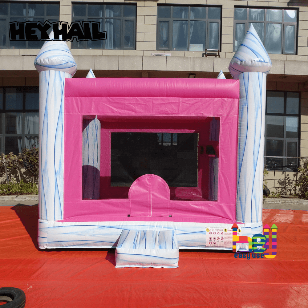 Mobile Inflatable Bounce House Castle Slide Combo For Kids