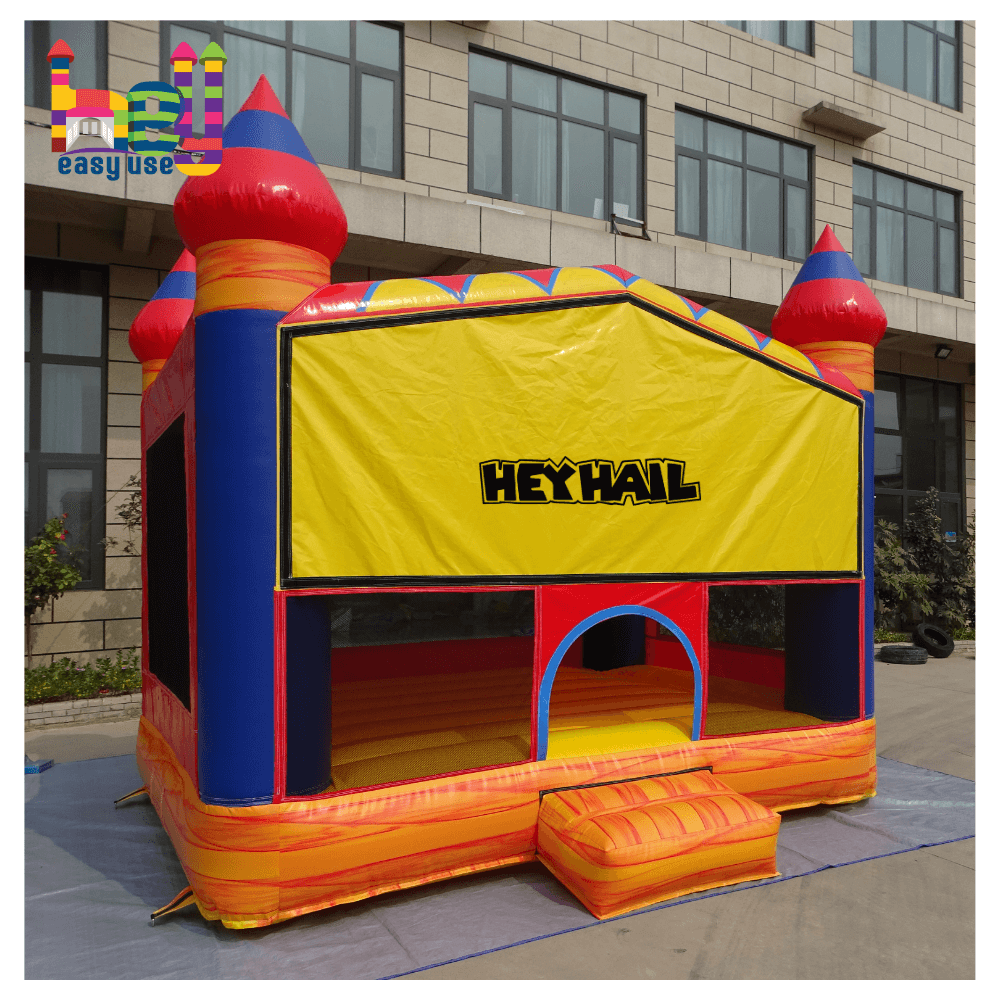 custom moonwalk bounce house