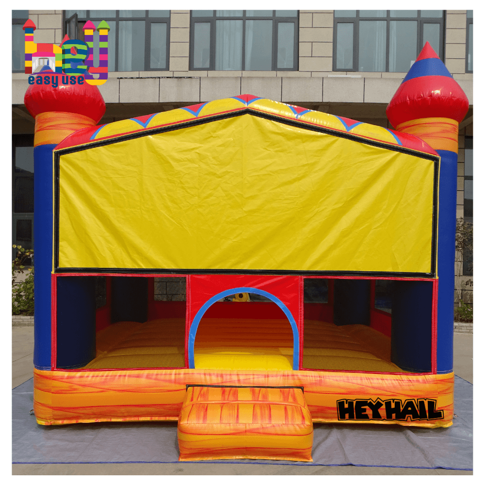 custom moonwalk bounce house