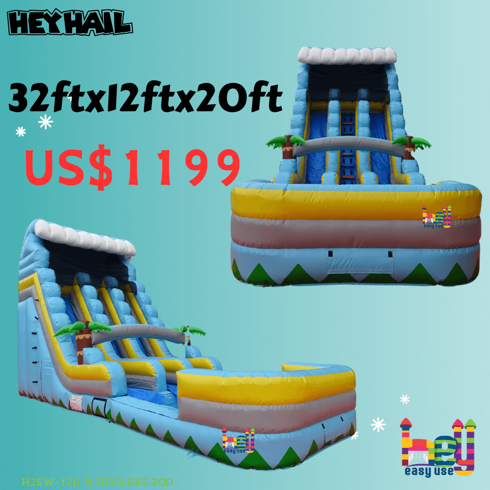 factory price giant water slide inflatable