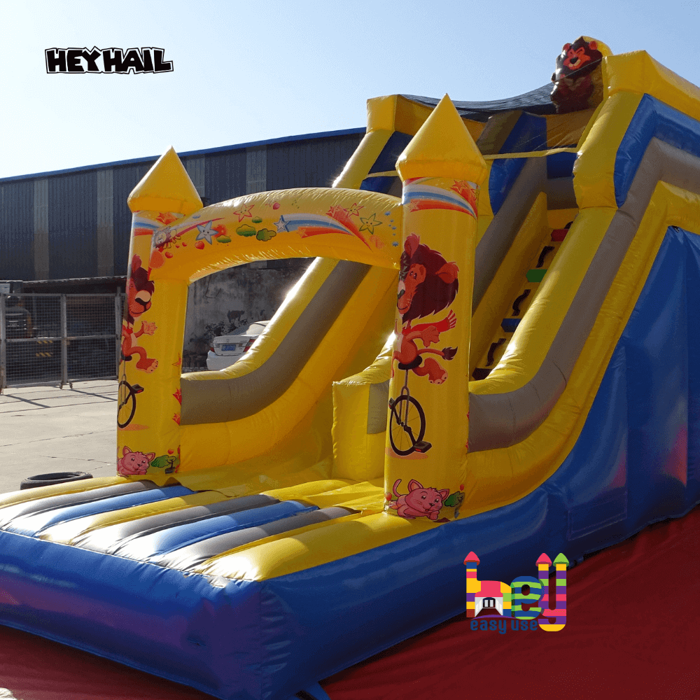 Children Outdoor Inflatable Playground Slide