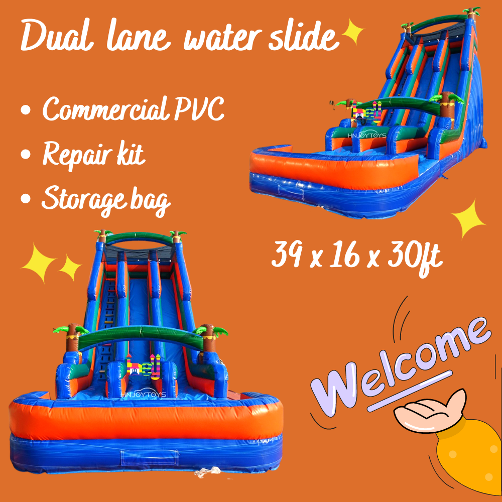 factory price water slide rentals