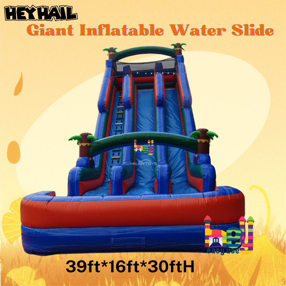 party rental animal inflatable water slide