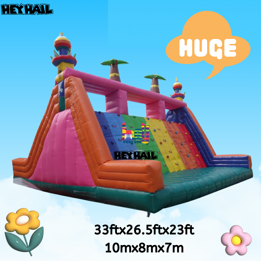 Inflatable Climbing Wall Slide Huge Size