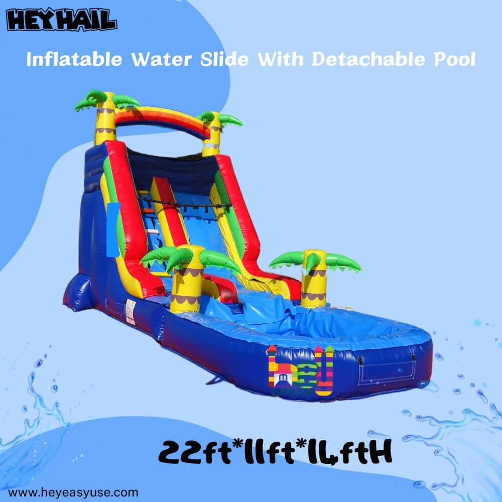 high quality PVC inflatable slide mini sliding