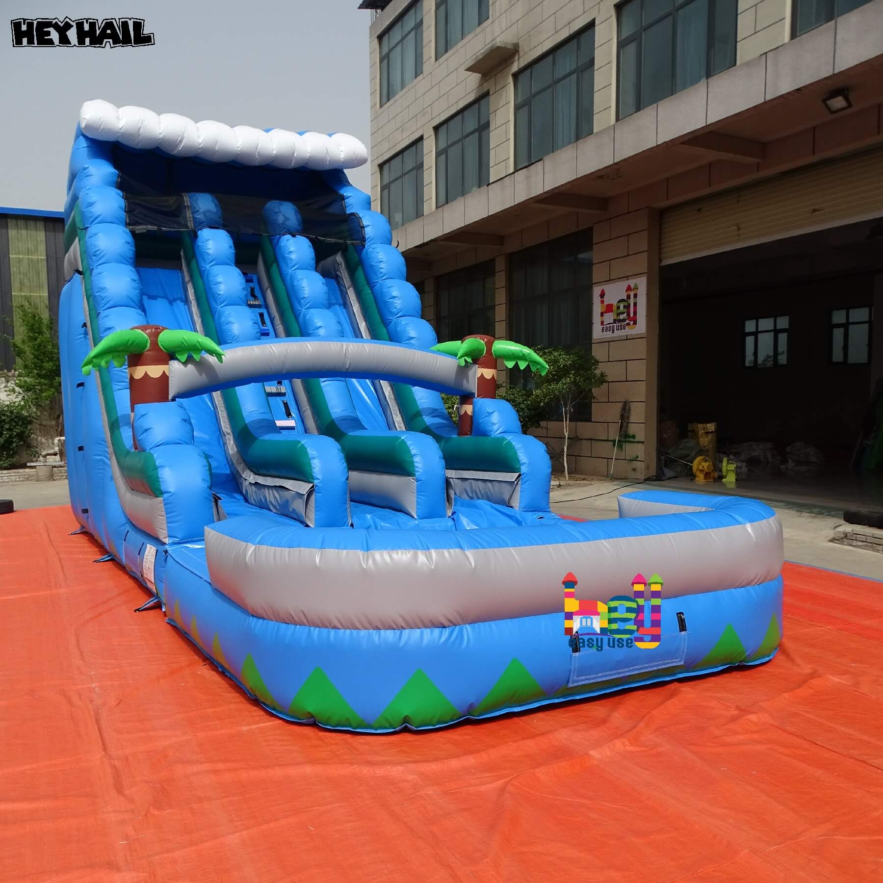 commercial grade large inflatable water slide for adults for sale