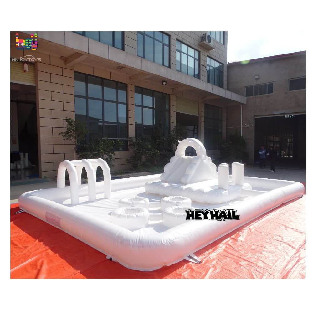 commercial inflatable kids playground with bounce house