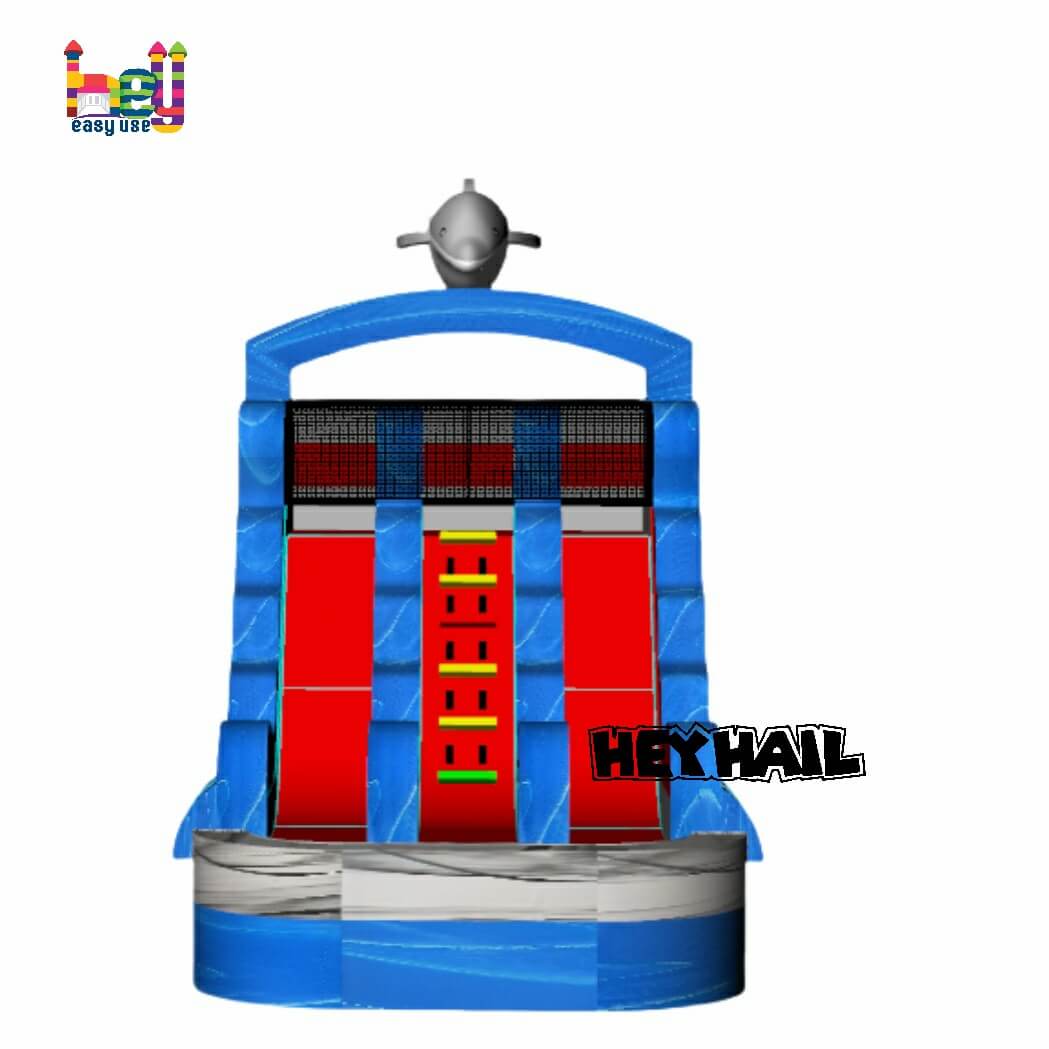 outdoor inflatable swimming pool with slide